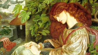 Dante Gabriel Rossetti, Pia de' Tolomei (detalle)