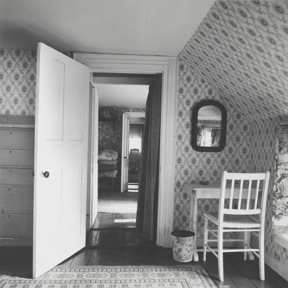 Walker Evans: Interior View of Heliker/Lahotan House, Walpole, Maine, 1962, Collection of Clark and Joan Worswick © Walker Evans Archive, The Metropolitan Museum of Art