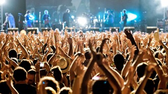 El público enfervorecido en un concierto