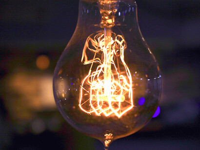 There are many forms of renewable energy to light a light bulb to see