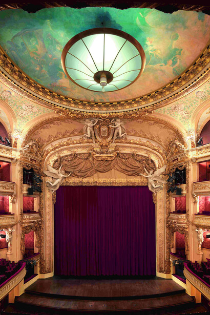 La salle Favart de l’Opéra Comique © Sabine Hartl et Olaf-Daniel Meyer / Citadelles et Mazenod