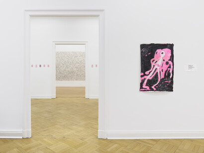 Ambra Durante, On death and dreaming, exhibition view. Courtesy of Courtesy of Galerie Friese 