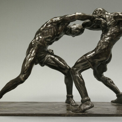 In the Arena. Courtesy of BYU Museum of Art