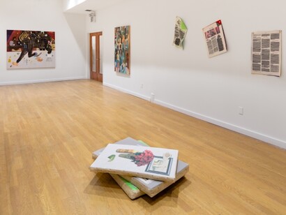 Selections by Larry Ossei-Mensah, Exhibition view. Courtesy of Elizabeth Dee