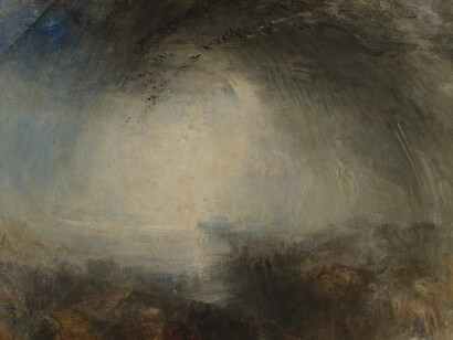 Joseph Mallord William Turner- Shade and Darkness, the Evening of the Deluge