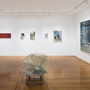 Various artists, Contemporary women of abstraction, exhibition view. Courtesy of Paul Thiebaud Gallery