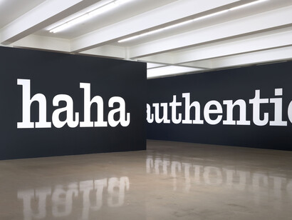 Nora Turato,
it’s not true!!! stop lying!
Installation view, Sprüth Magers, Los Angeles,
February 28—April 27, 2024.
Photo: Robert Wedemeyer