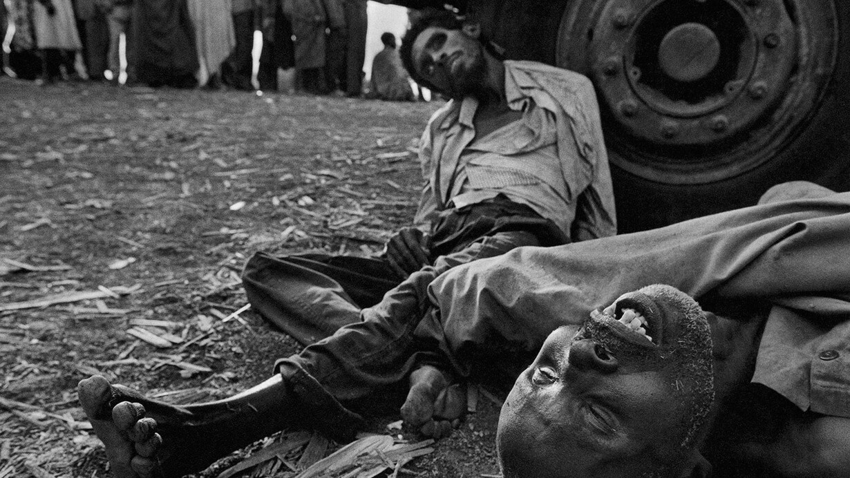 James Nachtwey. Víctimas de la guerra en África