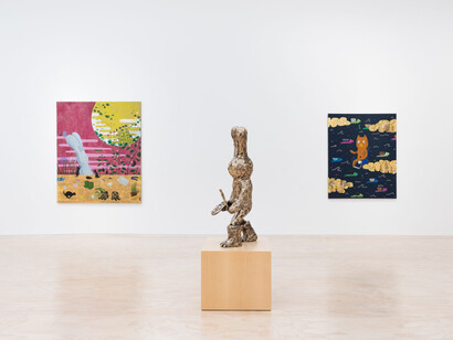 Atsushi Kaga, The world will not end tomorrow, exhibition view. Courtesy of Jessica Silverman Gallery