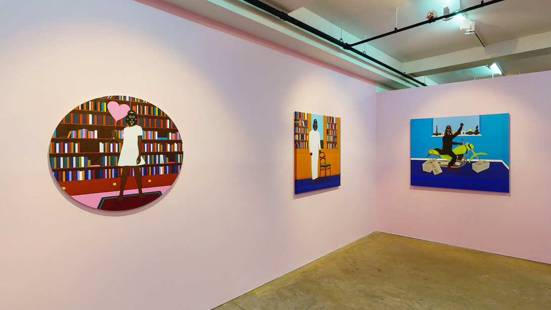 Dennis Osadebe. Safe Space, installation view. Courtesy of GR Gallery