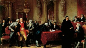 Boceto para 'La firma del Acta de Independencia' (1875), Martín Tovar y Tovar