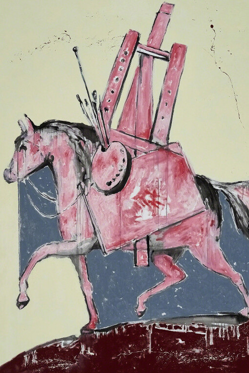 Werner Büttner. Courtesy of Marlborough London