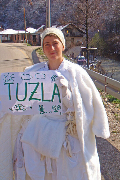 Pippa Bacca, performance Autostop per Tuzla