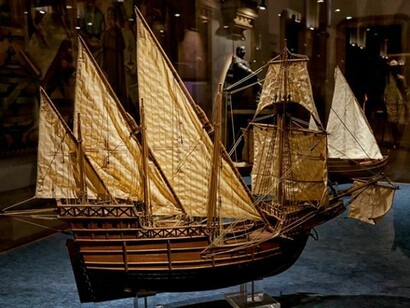 Caravela portuguesa, Museu de Marinha, Lisboa
