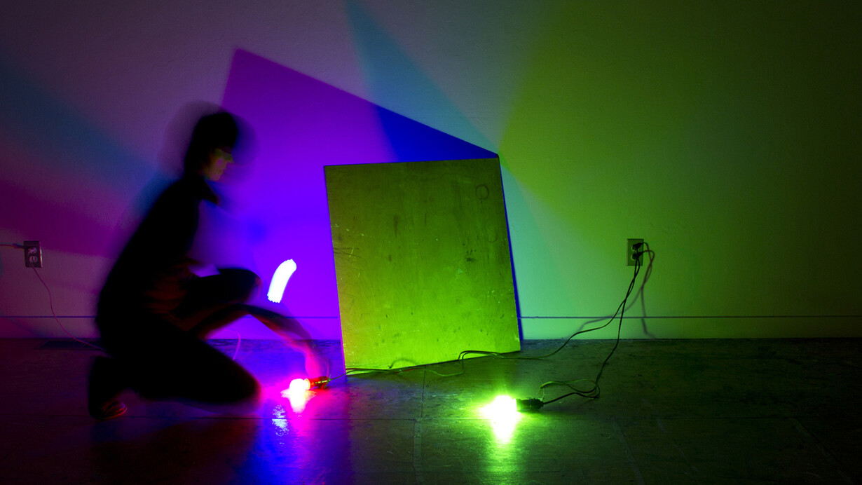 Lindsay Packer, video still: Square Dance, 2015