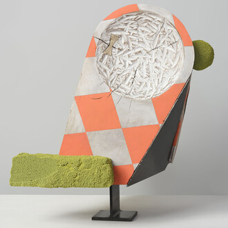 Arlene Shechet, Summer crush. Avec l’aimable autorisation de la Galerie Lelong