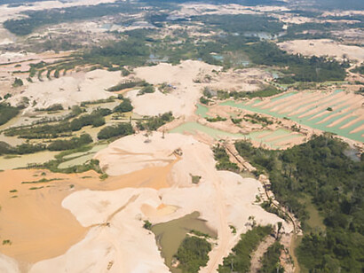 Outer space imagery lays bare the alarming extent of illegal gold mining in Peru, visually highlighting the severe environmental consequences resulting from these unauthorized activities