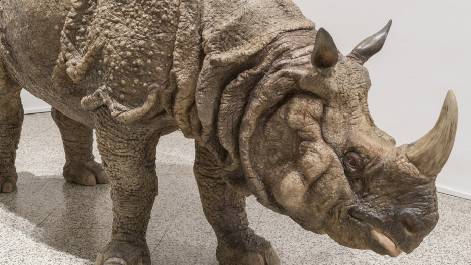 Sun Yuan and Peng Yu. Courtesy of Galleria Continua