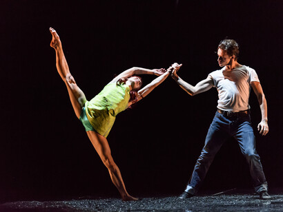 Natalia Osipova e Sergei Polunin in Run Mary Run di Pita