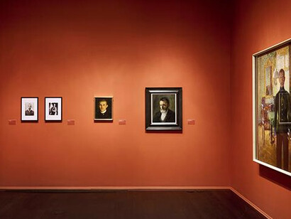 Richard Gerstl, Exhibition view. Courtesy of Neue Galerie