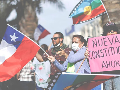 The referendum on a new constitution replaced the 1980 Augusto Pinochet dictatorship-era