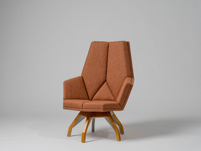 Pierre Paulin, Pair of Iena Armchairs, 1985/2023. Courtesy of Demisch Danant