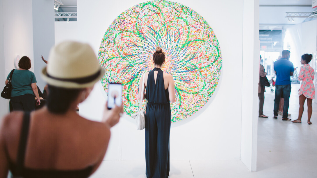 Installation view at Miami Project Art Fair 2013