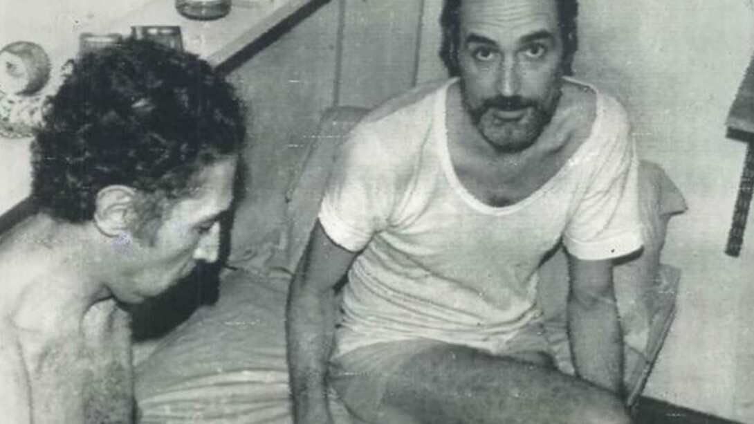 Los dos hermanos durante su cautiverio