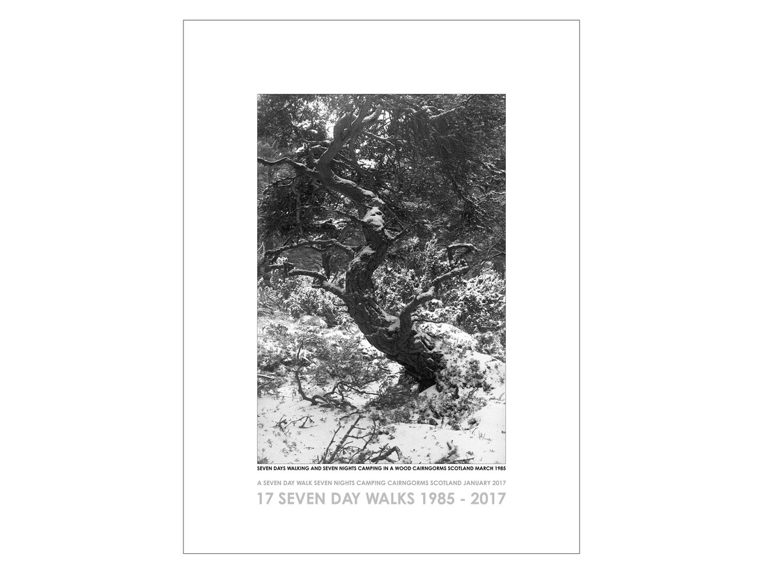 Hamish Fulton, Courtesy of The Fine Art Society