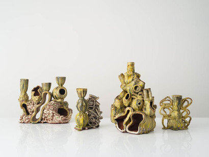 Graham Marks, For joy and grieving, objects in exhibition. Courtesy of HB381