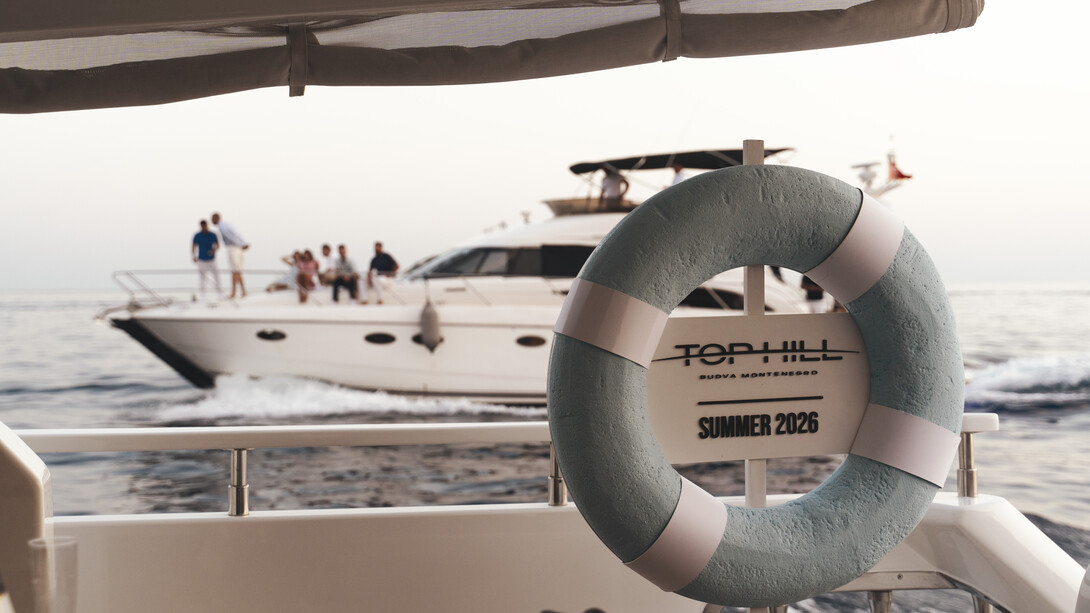 Top Hill welcomed summer 2026 with an exclusive yacht experience, photos by Ognjen Pavlović