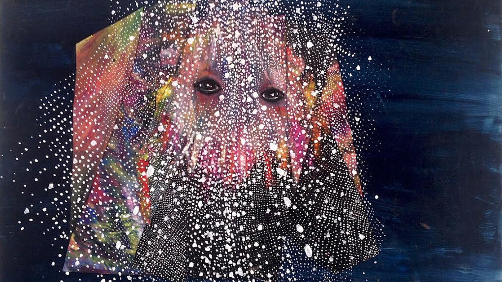 Sarah Gamble, Untitled, 2014, mixed media and collage on paper, 19hx24w in.