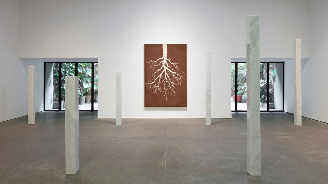 Claudia Comte, Lost in the forest, exhibition view. Courtesy of OMR Gallery