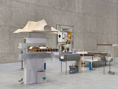 Helen Marten. Courtesy of the artist and KÖNIG GALERIE. Photo by Roman März