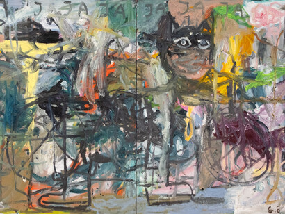Georg Óskar, Surviving Fatherhood (detail). Courtesy of the artist and JD Malat Gallery