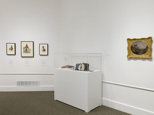 Place of intersection. Survivance in the american west, exhibition view. Courtesy of DeCordova Sculpture Park and Museum