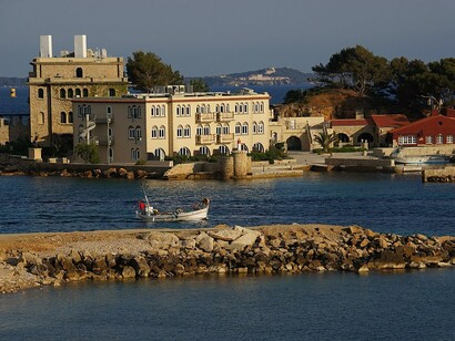Molo di Bandol, Costa Azzurra, Francia