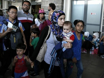 Familias sirias buscando un futuro mejor en Europa