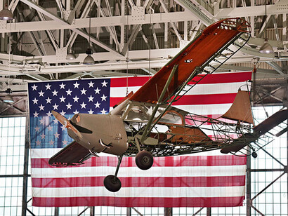Stinson L-5E Sentinel. Courtesy of Pearl Harbor Aviation Museum