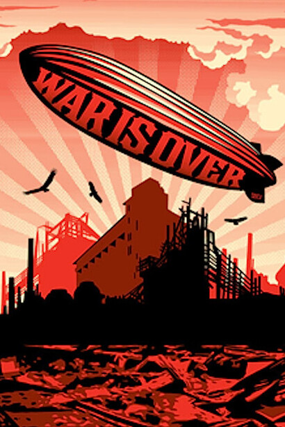 Shepard Fairey. 'War Is Over'