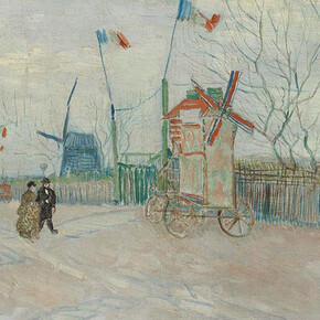 Vincent van Gogh, Impasse des deux frères, 1887, oil on canvas, Van Gogh Museum, Amsterdam (Vincent van Gogh Foundation).