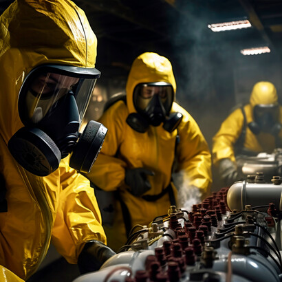 Tóxico. Comumente utilizado para tornar os tecidos à prova de rugas e de encolhimento, o formaldeído é um conhecido agente cancerígeno