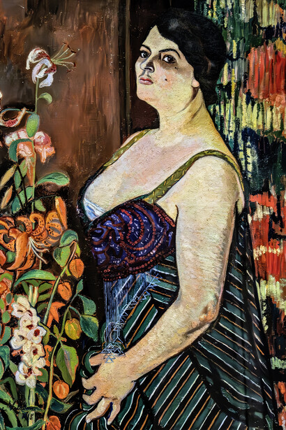 Suzanne Valadon, Portrait de Mauricia Coquiot, 1915. Courtesy of Centre Pompidou