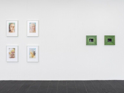 Various artists, Color to quiet, exhibition view. Courtesy of Galerie Urs Meile