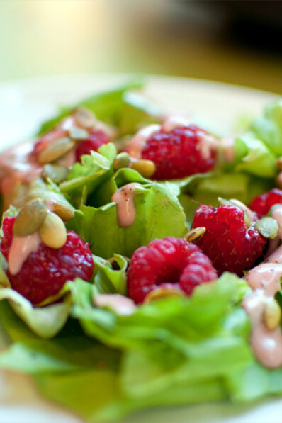 Raspberry salad, Daniela Bieder,2014