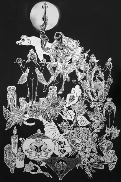 Marina Vargas, La emperatriz, 2024. Cortesía del  Museo Thyssen-Bornemisza