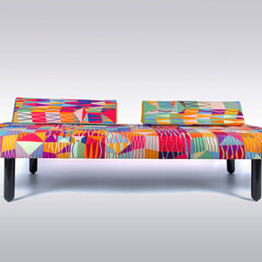 Bethan Laura Wood, Guadalupe Daybed, 2014, Commissioned for the Divina exhibition for Kvadrat at Salone del Mobile Milan, 2014
