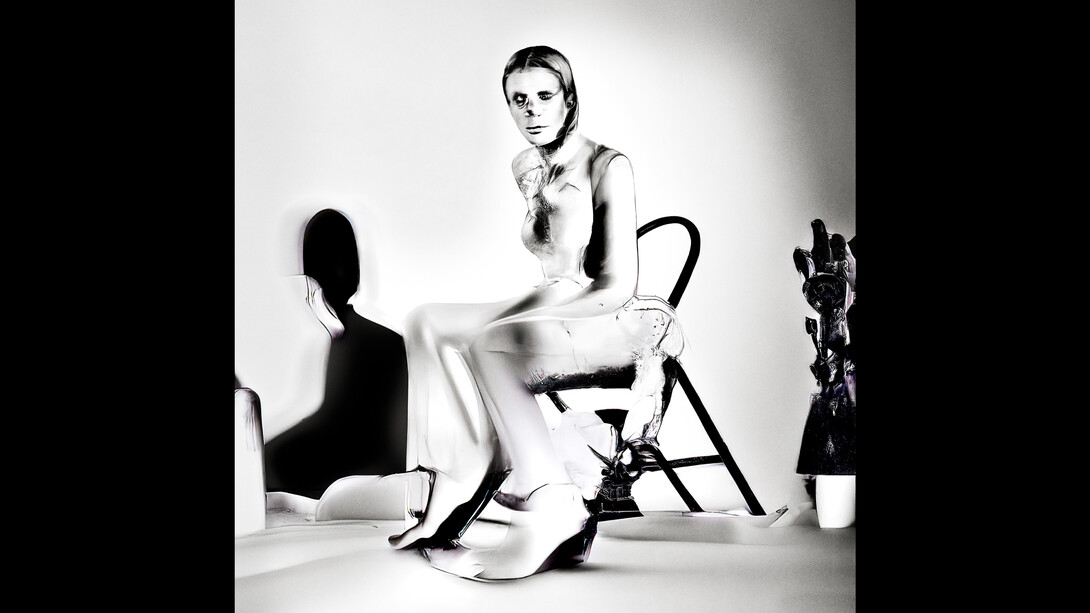 Jennifer Greenburg, Dvora, 2023, archival pigment print on Epson hot press bright, 31x31 inch image on 35x35 inch sheet, edition: 2+2AP,  © Jennifer Greenburg. Courtesy of Klompching Gallery