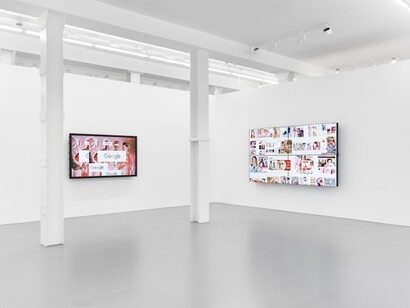 Toby Ziegler, Exhibition view. Courtesy of Galerie Max Hetzler