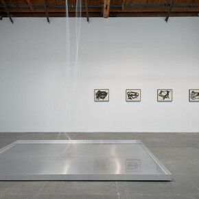 Gustav Metzger, And then came the environment, exhibition view. Courtesy of Hauser & Wirth